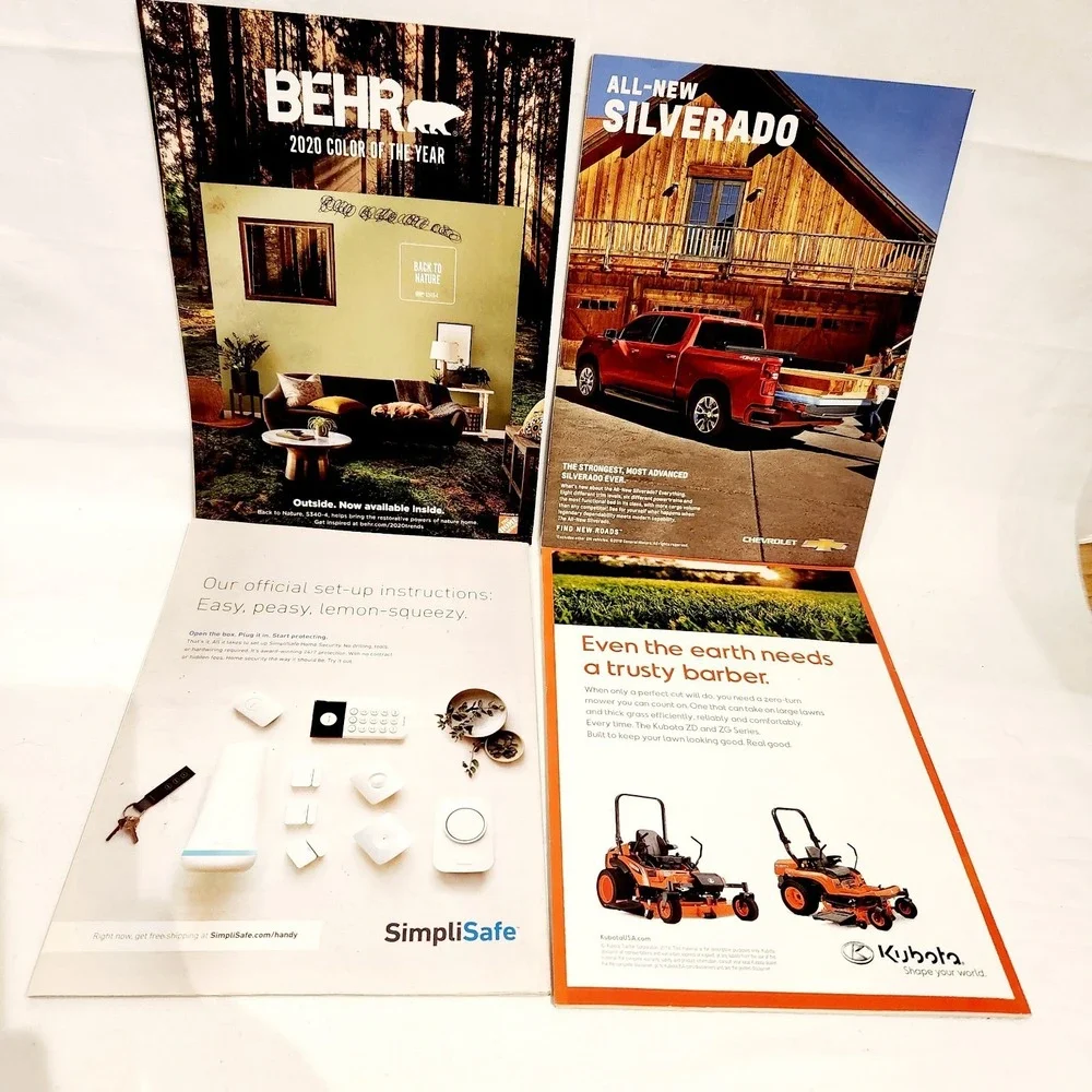 Set of 4 2019 Family Handyman Magazines; May Jul/Aug Sept‎ Oct/Nov (has writing)